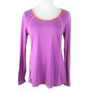 💖 Marika Tek Purple Sport Top Size L